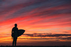 A Surfer’s Silhouette
