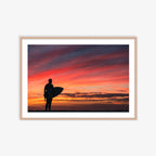 A Surfer’s Silhouette