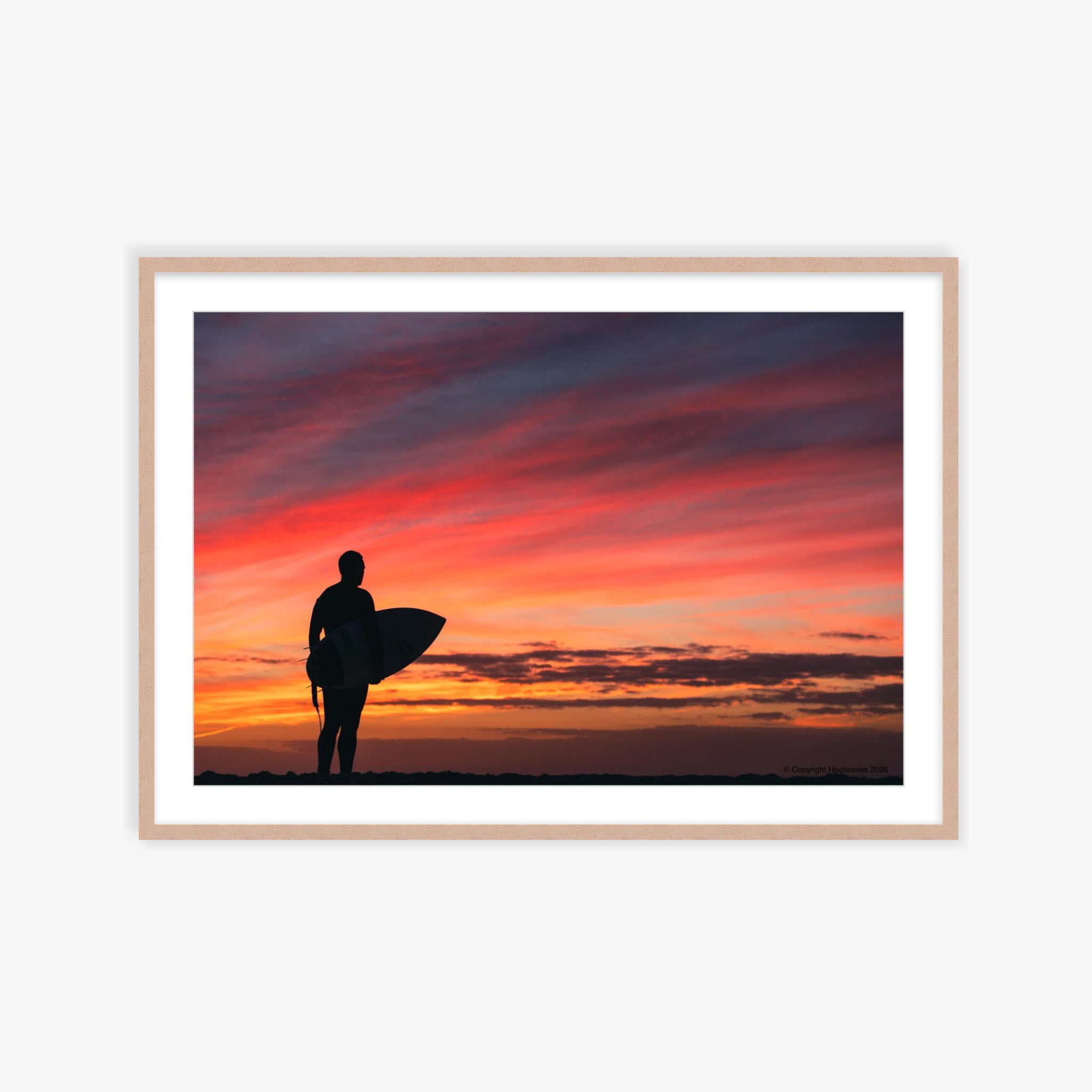 A Surfer’s Silhouette