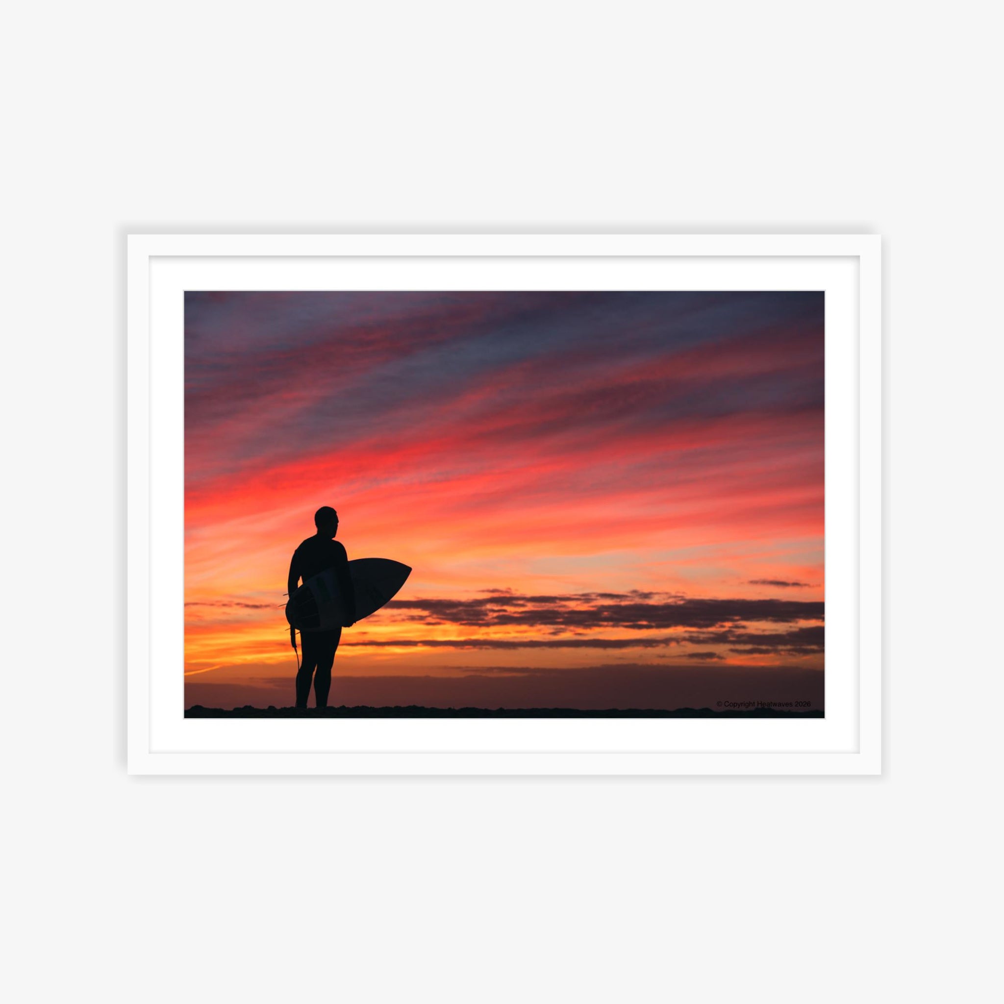 A Surfer’s Silhouette